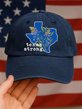 Unisex Texas Strong Bluebonnet Print Baseball Cap