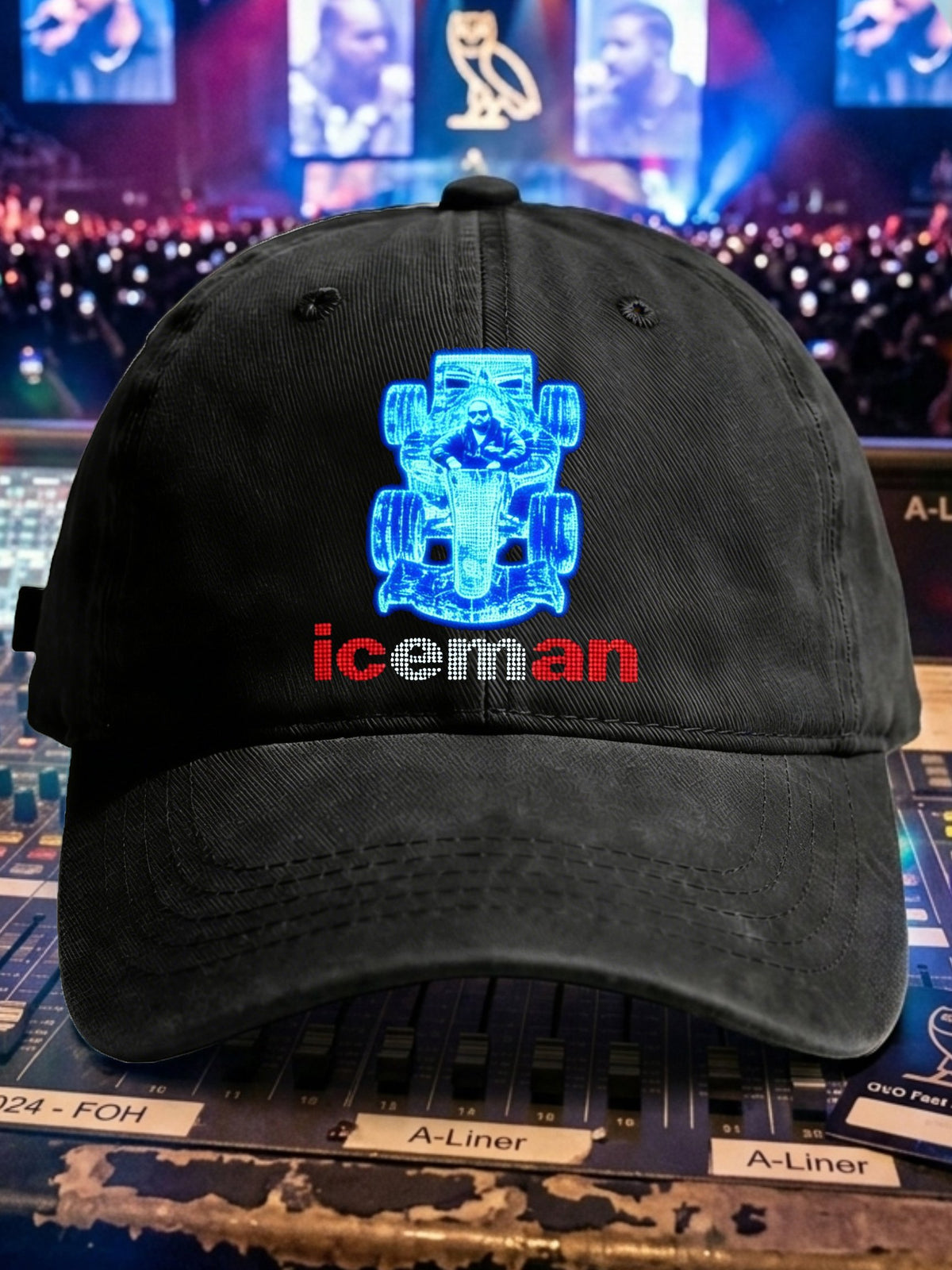 Unisex Vintage Hip Hop Rap Graphic Print Casual Hat