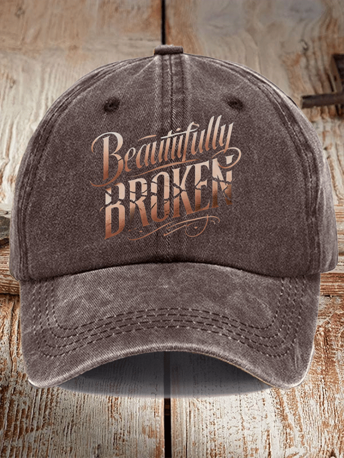 Unisex Distressed Washed Cotton Country Music Hat