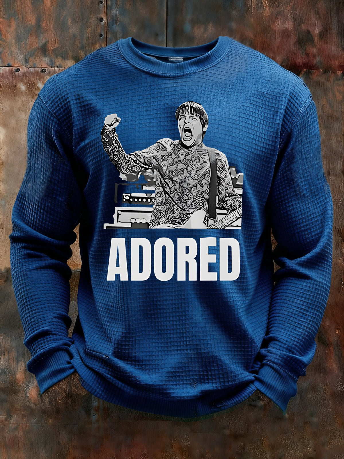 Gary Mani Mounfield Music Crew Neck Printed Sweatshirt
