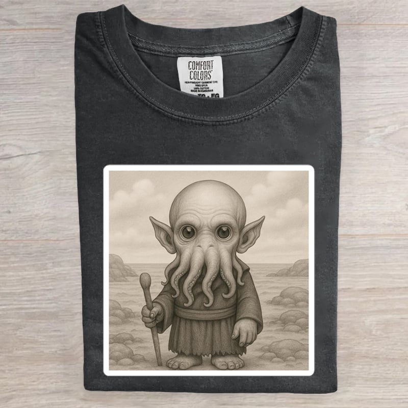 Mind Reaver Cthulhu Hawkins Indiana National Park Upside Down Art Print T-Shirt