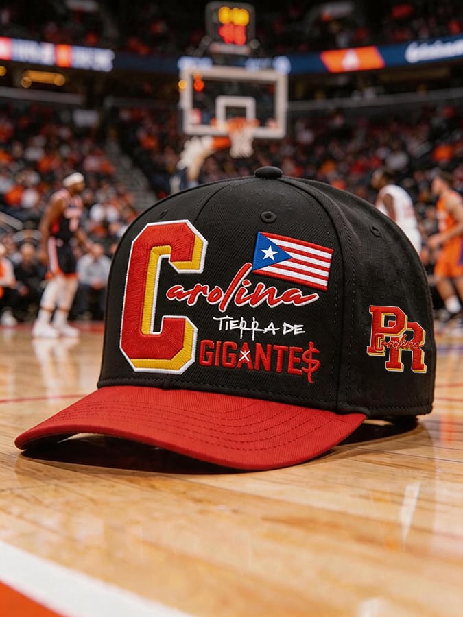 Puerto Rican Basketball Printed Cap