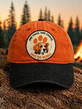 Save the Beagle Print Baseball Cap