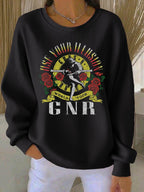 Retro Rock Use Your Illusion World Tour Print Sweatshirt
