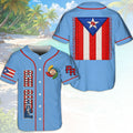 Women's Puerto Rico Baseball Printed Baseball Jersey