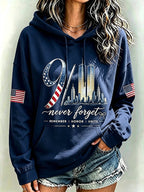 Women's Never Forget September 11 Print Top