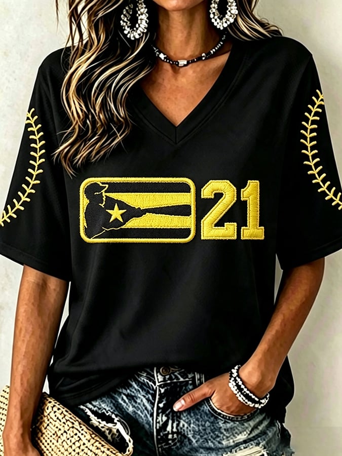 Women's Printed Casual Top