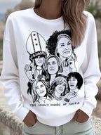 A Tribute To Her - Women's Printed Sweatshirt