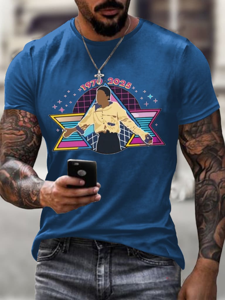Men's Forever In Our Hearts Printing T Shirt