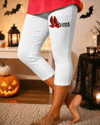 Women’s Halloween Witch Printed Casual Leggings