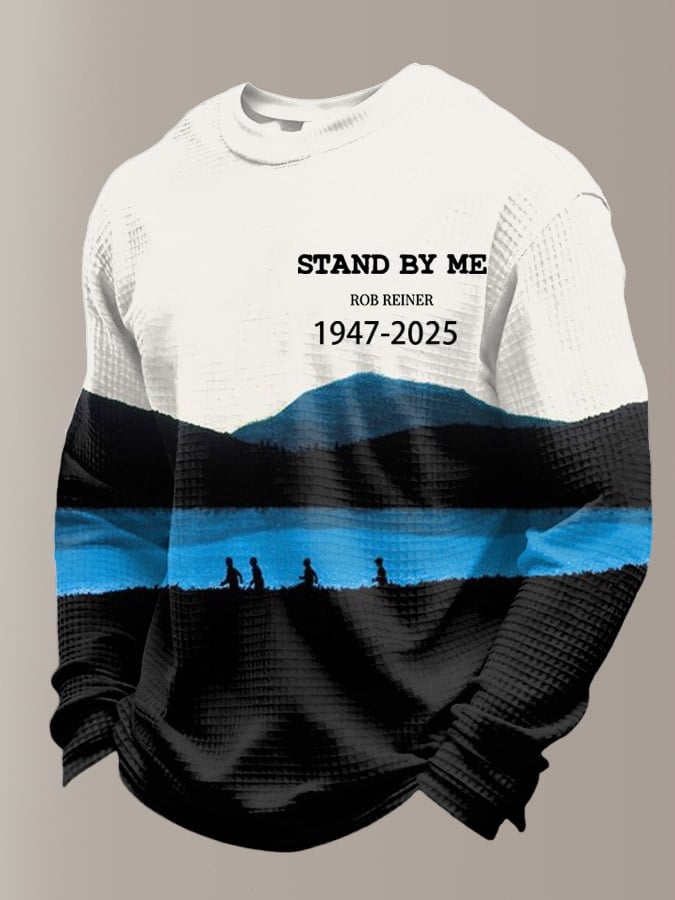 Men's Stories That Shaped Generations Printed Casual Top