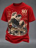 🔥🔥2nd 50% Off 🔥🔥Men's Christmas Print Round Neck T-shirt