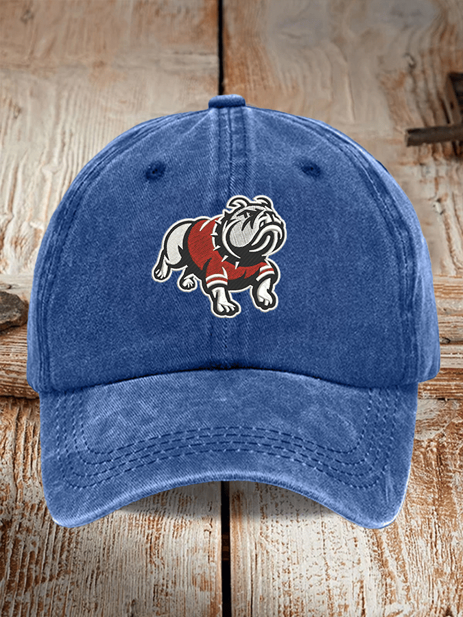 Bulldogs Football Printed Baseball Cap