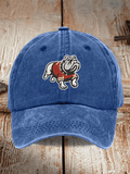 Bulldogs Football Printed Baseball Cap