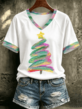 Women's Print Short-Sleeve T-Shirt