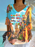 Puerto RIco Singer Boricua White Chair Printed Long Sleeve Top