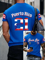 Men's Baseball Print T-Shirt