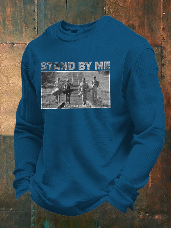 Men's Vintage Cinematic tribute Waffle T-Shirt