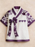 Women Concert-Inspired Jeogori Hanbok Top With Tassel