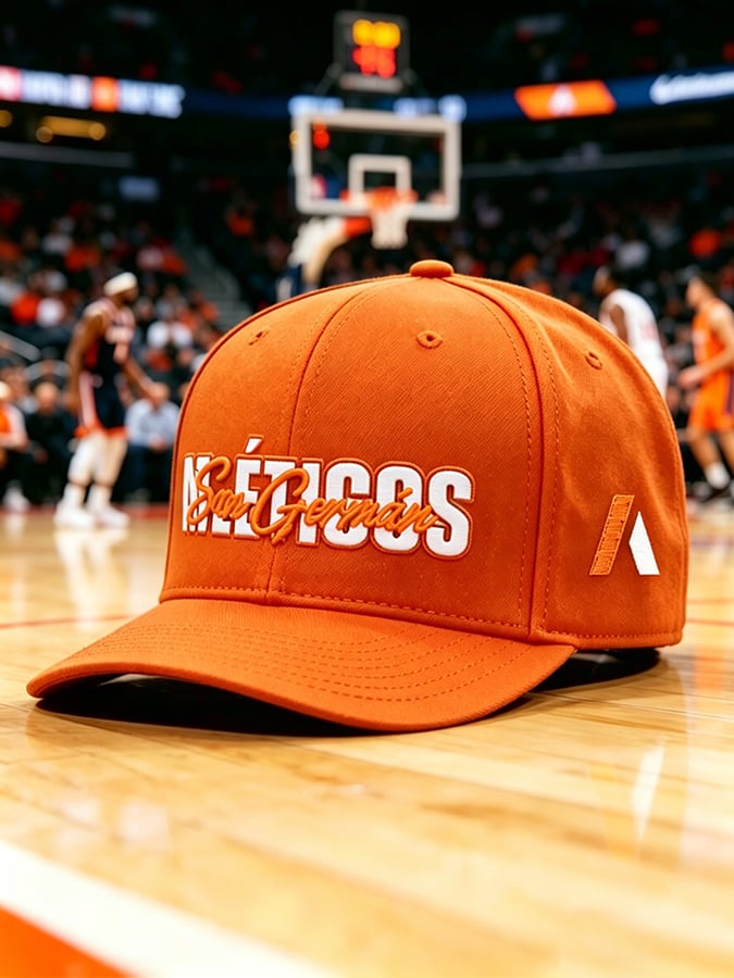 Puerto Rican Basketball Printed Cap