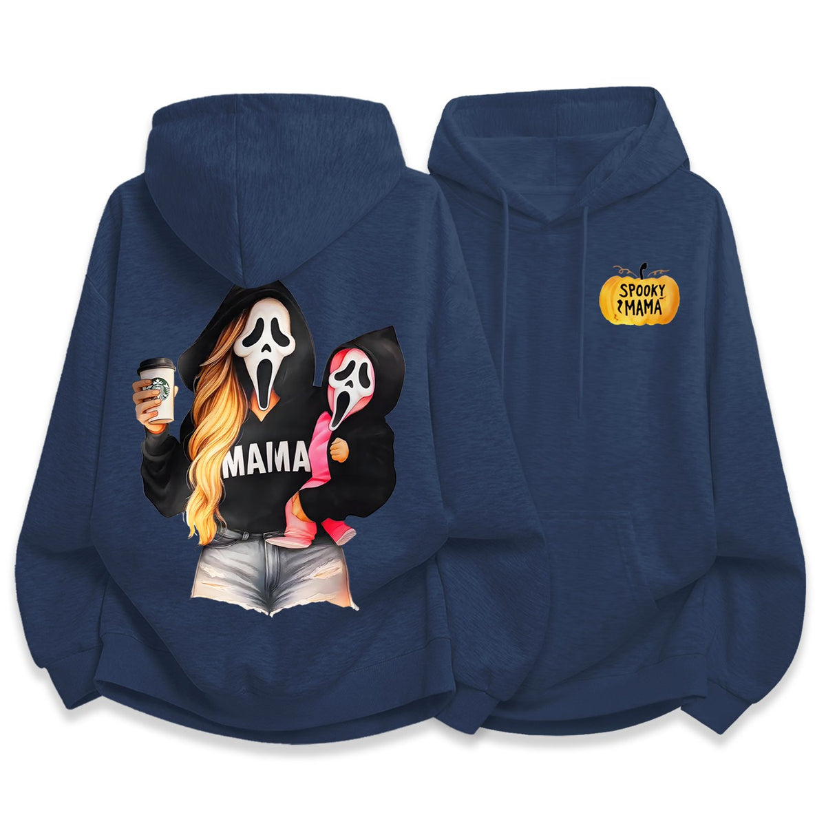 Funny Mama Halloween Art Print Hoodie