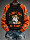 Women’s Halloween in Puerto Rico  Printed Casual Sweatshirt
