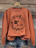 Women's Soulful Inspired Graphic Casual Sweatshirt