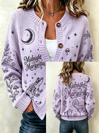 Women's Midnight Margaritas Printed Cardigan