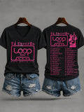 Women'S Musical Art Print T-Shirt