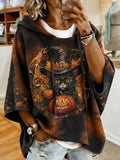 Women'S Casual Halloween Print Top