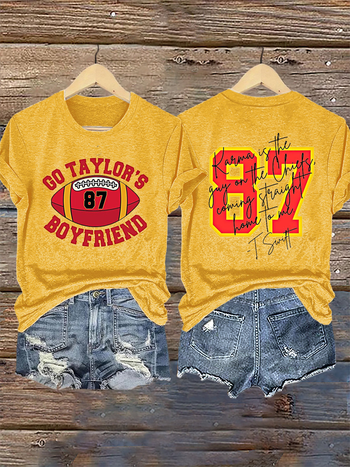 Women's Love Story Crew Neck Print T-shirt