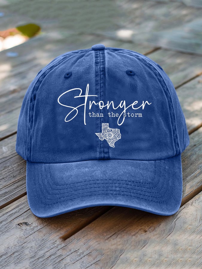 Texas Strong Hill Country Printed Hat for Men and Women