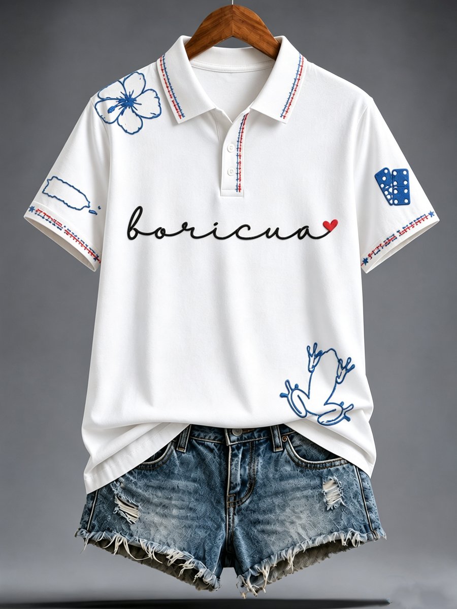 Women's Puerto Rico Pride Polo Shirt