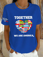 Women's Together We Are America T-shirt