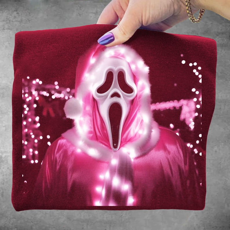 Funny Horror Movies Christmas Art Print Sweatshirt