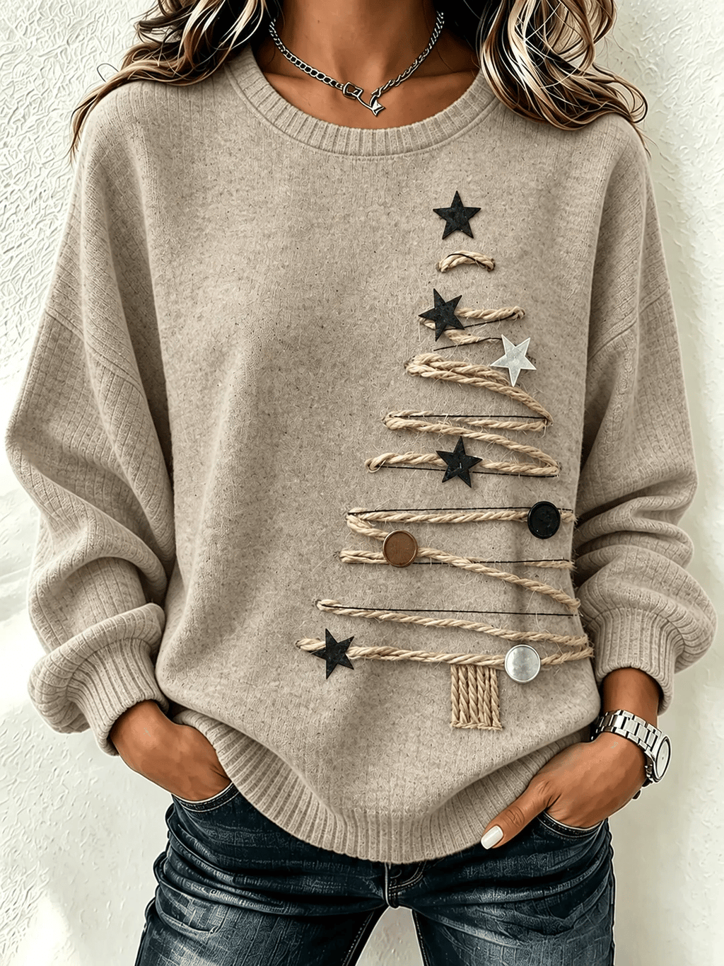 Women's Casual Printed Sweatshirt
