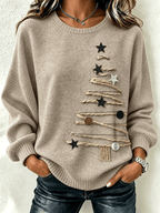 Women's Casual Printed Sweatshirt