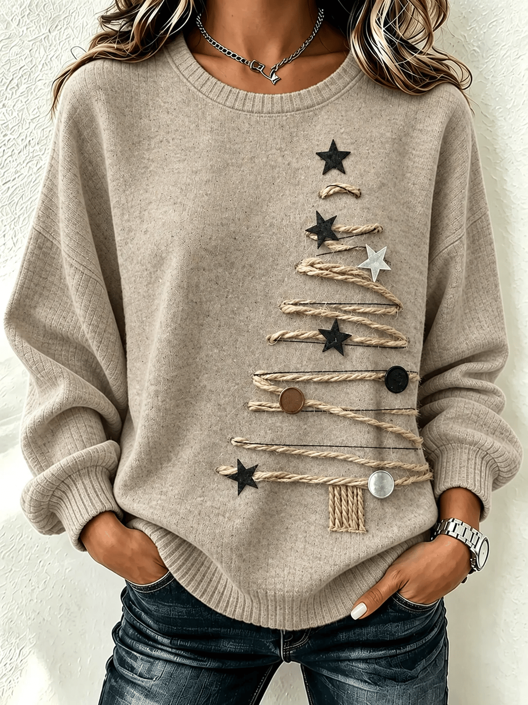 Women's Casual Printed Sweatshirt