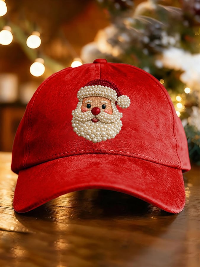Retro Christmas Cap