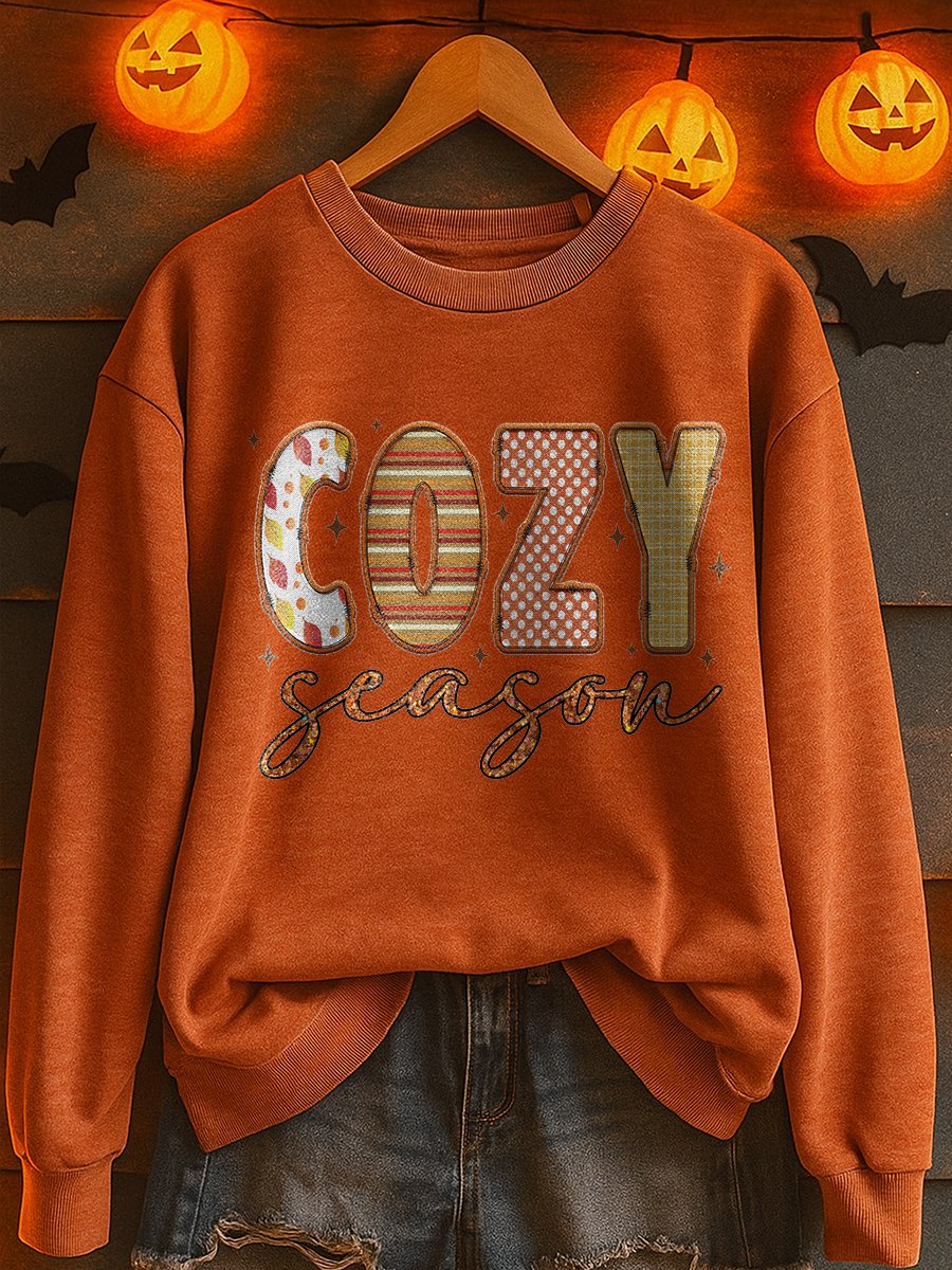 Women's Fall Printed Casual Sweatshirts