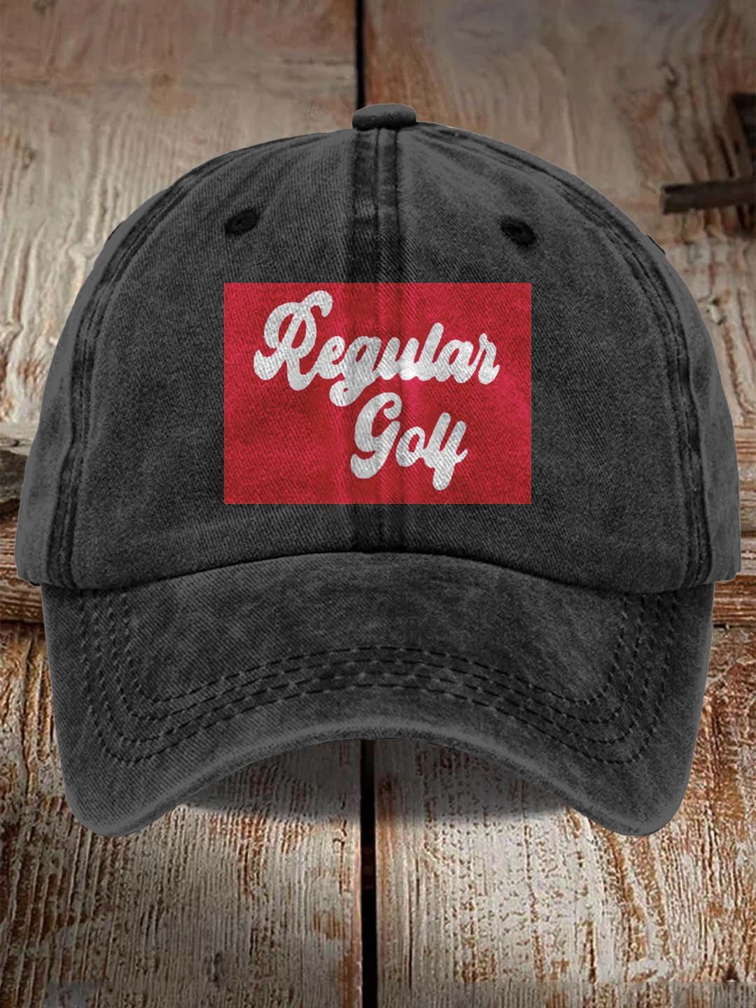 Regular Golf Printed Baseball Cap