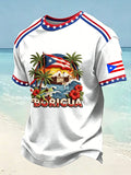 Men's Puerto Rico Print T-Shirt