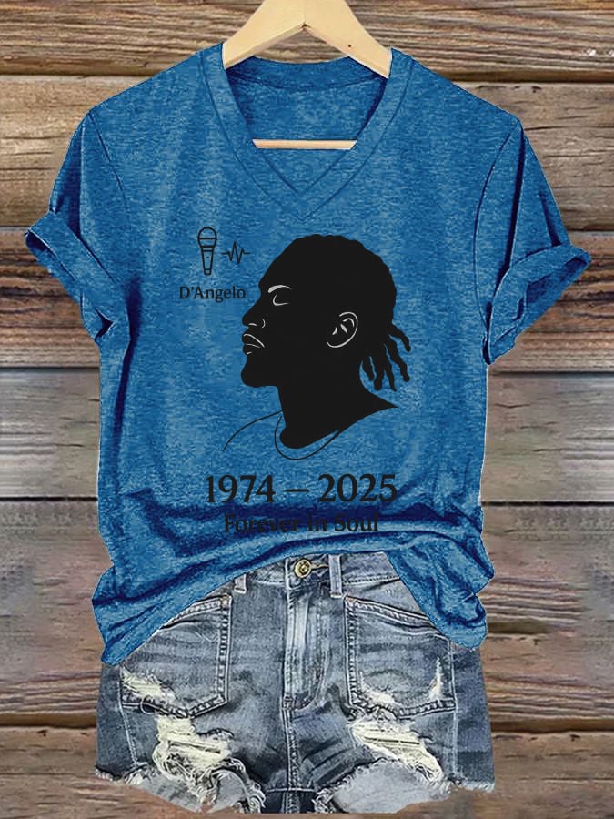 Women's Casual Commemorative Singer T-Shirt