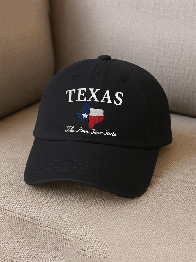 Unisex Texas The Lone Star State Print Baseball Cap