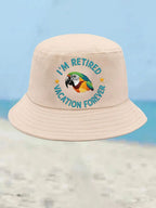 Unisex Resort Hawaiian Design Print Hat