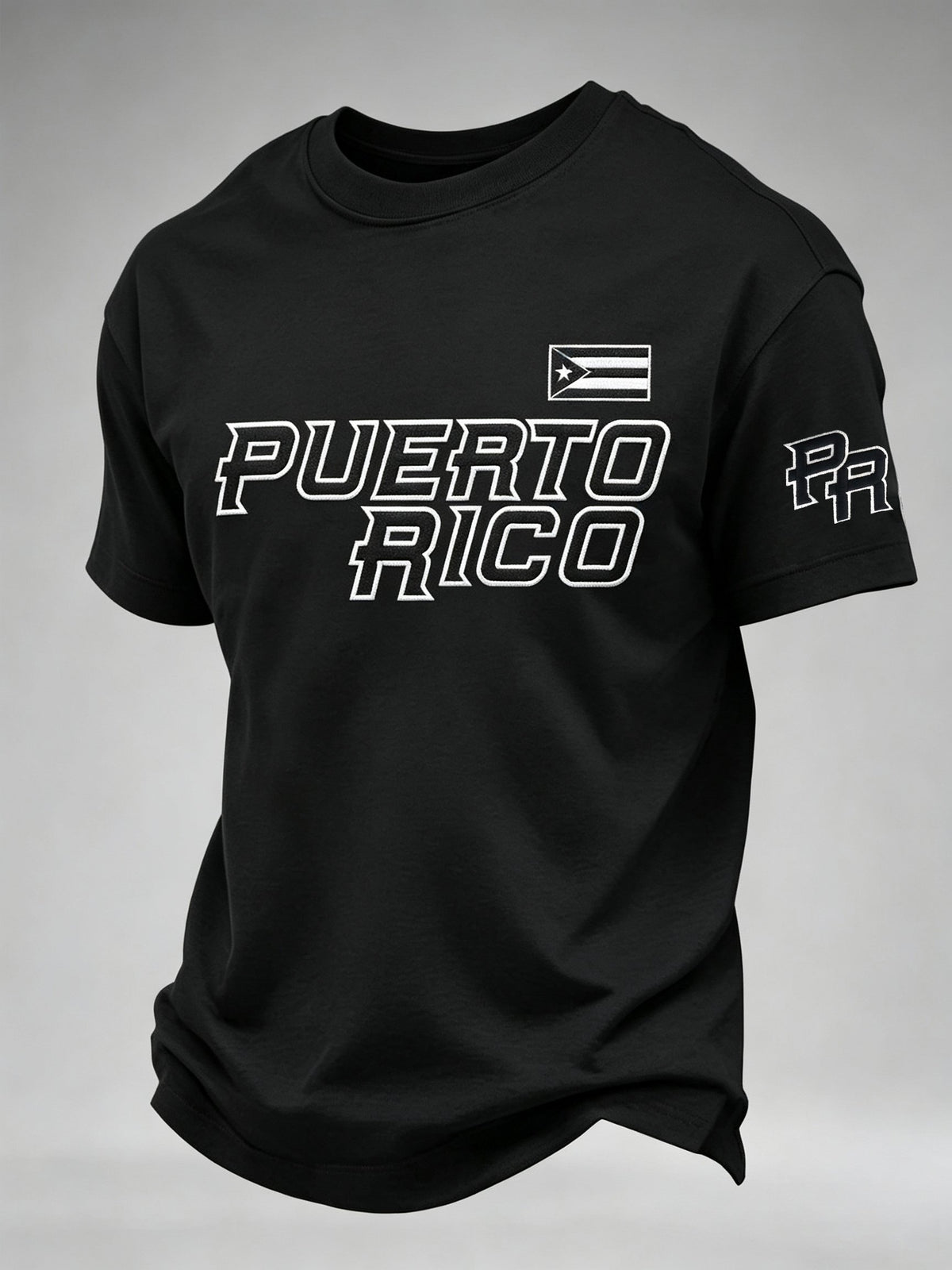 Men's Puerto Rico Print Casual T-shirt