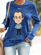 Women's Casual Printed Sweatshirt