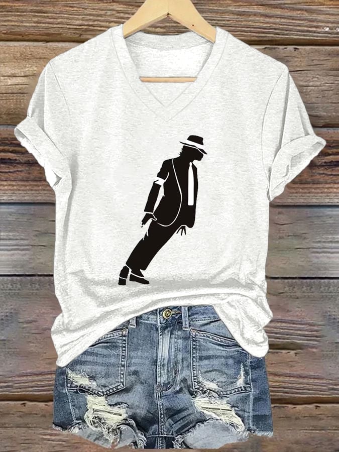 Women's Casual Printed Short-Sleeve T-Shirt