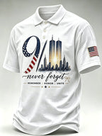 Men's 9.11 Never Forget Print Casual Top