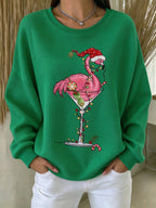 Women's Christmas Print Sweatshirt